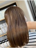 艶髪×ナチュラルベージュ