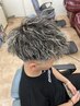 メンズカット+ホワイトメッシュ【トリートメント込み】12500円