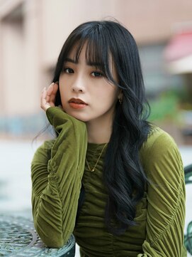 メロン 恵比寿(MERON) 【奥村】レイヤー×ダークグレー×艶ロング［恵比寿/髪質改善］