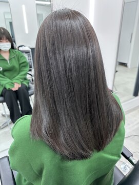 シンパ(sympa) 髪質改善カラーオリーブグレージュ7Lv