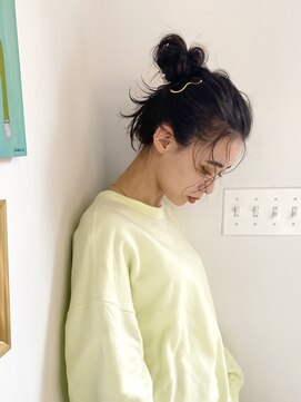 ユー(yew) ゆるっとおだんごヘア