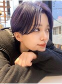 センターパートハンサムショート福岡kchiara川野直人