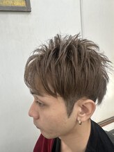 アマリ ツーブロック×ハイライト