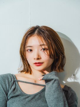 ブルーワン(Blu+1) ミニボブショートボブレイヤーボブセミディボブ前下がりボブ