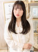 大人フェミニンロングレイヤーエアストレートh3戸頭20代30代40代