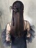 【大人気】ヘアセット＋金箔orリボン　￥8800