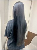 【シルバーグレー×ブラック/インナーカラー】池袋美容室