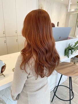 カシェ シモムラ(Cashe'e SHIMOMURA) レイヤーカット/顔まわりレイヤー/ブリーチなしダブルカラー