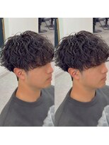 ブライト(BRIGHT)&nbsp;マッシュ波巻きスパイラルパーマ