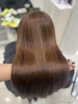 アバーブ ザ ビューティー アイランド(Above the beauty island -oizumi gakuen-) 20代30代40代50代◎髪質改善/キャラメルブラウン