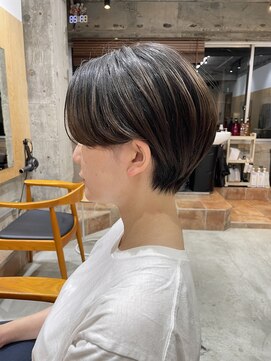 ロタ 吉祥寺(RoTa) くびれヘア×アプリコットオレンジ×夏×ハイライトカラー