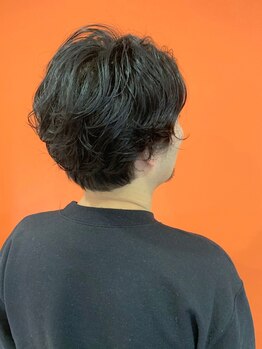 エルマ(eluma)の写真/《メンズカット+マイクロバブル+眉カット¥5580》マイクロバブルで頭皮活性化!少人数制で男性も通いやすさ◎