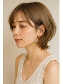 カット白髪ぼかしハイライトカラー髪質改善トリートメント
