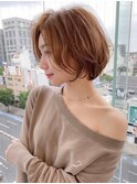 大人ショートボブ