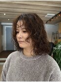 ミディアムパーマ