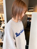 ヘアーエスクールシーユー 枚方T-SITE店(hair S.COEUR×Cu)&nbsp;丸くないボブ/ヘイリーボブ/切りっぱなしボブ/大阪枚方美容室