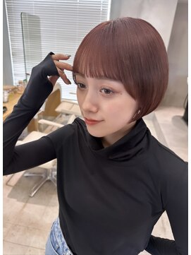 コール ネックス ザ サロン 表参道(COALL nex the salon) 【福島#8】1ブリーチ、チェリーレッドショート♪ 表参道 韓国