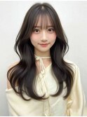 透明感カラー 韓国ヘア 顔周りカット アッシュ 艶髪 髪質改善