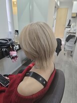 グランディールヘアデザイン(grandir hairdesign)&nbsp;プルエクステ/ホワイトベージュ/ケアブリーチ/千葉