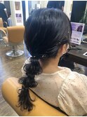 編み下ろしアレンジ