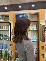 プランタンアヴェダ(printemps AVEDA) 肌映え◎柔らかブラウンカラー