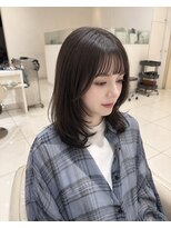 アッシュ 武蔵小金井店(Ash)&nbsp;【艶髪/ミディアムレイヤー/髪質改善/黒髪/30代】