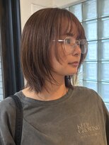 フゾンカウチ(fuzon kauti)&nbsp;ハッシュカット/グレージュ/デザインカラー/北池袋