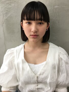 アスター(astar) 【Astar】暗髪クラシックボブ