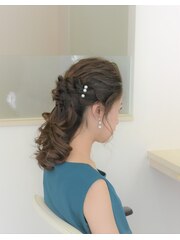 パーティーヘアセット♪ 12