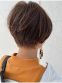 【大分】ショートヘア 丸みショート 大人ショート