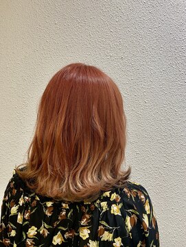 エイト オキナワ 沖縄新都心店(EIGHT okinawa) 【EIGHT 沖縄】お客様スタイル_デザインカラー_切りっぱなしボブ