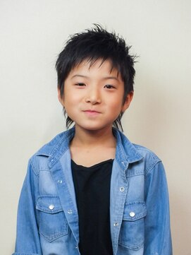 ガルボ プラス 幸店(Garbo +) KIDS束感ショート☆【モデル：小学生お客様、撮影：リクルート】