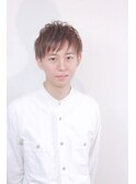 ショートレイヤー☆隠れツーブロック コンマヘア