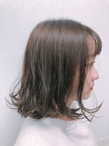 ヘアーサロン レノフ(hair salon RENOFU) 切りっぱなしボブ