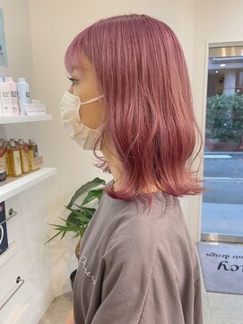 レガシーヘアーデザイン(Legacy hair design) 「パステルベビーピンク」