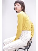 【Dulce】#ショートウルフ×#透明感カラー×オン眉20代30代40代