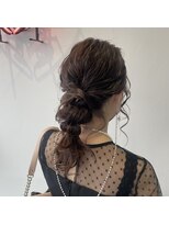 テクライズ 豊橋店(TECHRISE)&nbsp;☆結婚式セット、結婚式アレンジ、ヘアセット、編み下ろしヘア☆