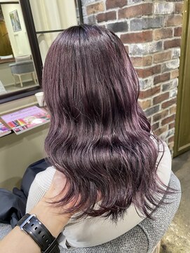 エイミー(Aimee) Aimee ラベンダーブラウン×ブリーチカラー