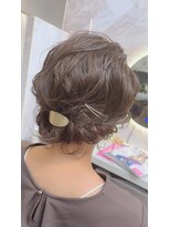 ヘアーアンドアイラッシュサロンブブ(BluBlu) ヘアセット★ボブスタイル　シニオン系