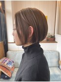 《20代30代40代おすすめ》簡単にお洒落感のあるミニマムボブ