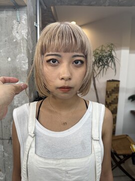 ガタカ(GATTACA) blond bob.