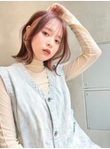 Aimee町田　インナーカラー×ピンクブラウン