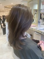 アッシュ 仙川店(Ash)&nbsp;50代　白髪ぼかしでストレスフリーに　ロングレイヤーカット