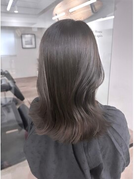 モアナ バイ ヘッドライト 二俣川店(Moana by HEADLIGHT) Moana【二俣川】#グレージュ#艶カラー#ダブルカラー