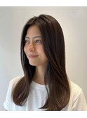 ロングスタイル【松戸・五香・白髪染め・カラー・髪質改善】