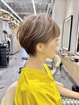 ロンドプロフィール 浦和(Lond profil) 浦和ショートヘアショートカット白髪ぼかし白髪染めボブ40代50代