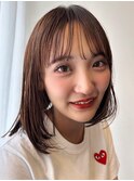 大人ショートボブ丸みショートカットマッシュショート前髪あり
