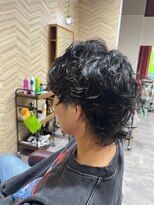 ブッシュ ユメリア徳重店(BUSH)&nbsp;バンドマン風ウルフパーマ