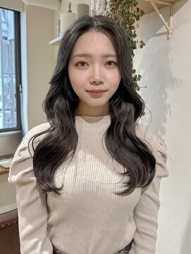 ゼスト 中野店(ZEST) 【ZEST中野/chihiro】ハーフブリーチでオリーブグレージュ