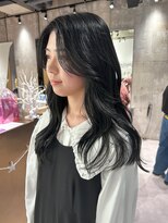 ヨーク(yoke)&nbsp;【yoke×RYO】ブルーブラック/顔まわりカット